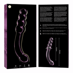 Comprar NEBULA SERIES BY IBIZA - MODELO 14 DILDO CRISTAL ROSA 18.5 CM -O- 3 CM al mejor precio - Envíos Discretos