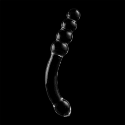 Comprar NEBULA SERIES BY IBIZA - MODELO 14 DILDO CRISTAL TRANSPARENTE 18.5 CM -O- 3 CM al mejor precio - Envíos Discretos