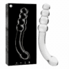 Comprar NEBULA SERIES BY IBIZA - MODELO 14 DILDO CRISTAL TRANSPARENTE 18.5 CM -O- 3 CM al mejor precio - Envíos Discretos