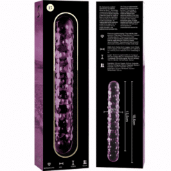 Comprar NEBULA SERIES BY IBIZA - MODELO 15 DILDO CRISTAL ROSA 18.5 CM -O- 3 CM al mejor precio - Envíos Discretos