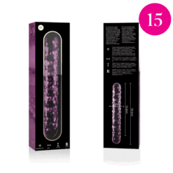 Comprar NEBULA SERIES BY IBIZA - MODELO 15 DILDO CRISTAL ROSA 18.5 CM -O- 3 CM al mejor precio - Envíos Discretos