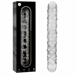 Comprar NEBULA SERIES BY IBIZA - MODELO 15 DILDO CRISTAL TRANSPARENTE 18.5 CM -O- 3 CM al mejor precio - Envíos Discretos