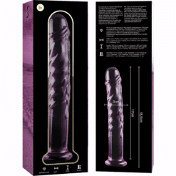 Comprar NEBULA SERIES BY IBIZA - MODELO 16 DILDO CRISTAL ROSA 18.5 CM -O- 3 CM al mejor precio - Envíos Discretos