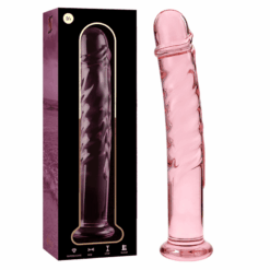 Comprar NEBULA SERIES BY IBIZA - MODELO 16 DILDO CRISTAL ROSA 18.5 CM -O- 3 CM al mejor precio - Envíos Discretos