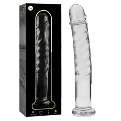 Comprar NEBULA SERIES BY IBIZA - MODELO 16 DILDO CRISTAL TRANSPARENTE 18.5 CM -O- 3 CM al mejor precio - Envíos Discretos