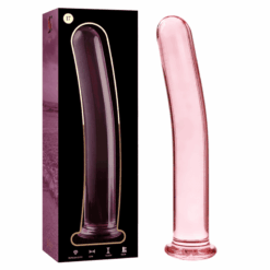 Comprar NEBULA SERIES BY IBIZA - MODELO 17 DILDO CRISTAL ROSA 18.5 CM -O- 3 CM al mejor precio - Envíos Discretos