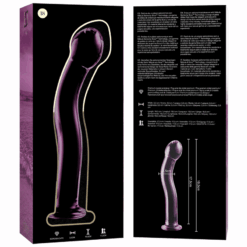 Comprar NEBULA SERIES BY IBIZA - MODELO 18 DILDO CRISTAL ROSA 18.5 CM -O- 3.5 CM al mejor precio - Envíos Discretos