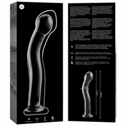 Comprar NEBULA SERIES BY IBIZA - MODELO 18 DILDO CRISTAL TRANSPARENTE 18.5 CM -O- 3.5 CM al mejor precio - Envíos Discretos