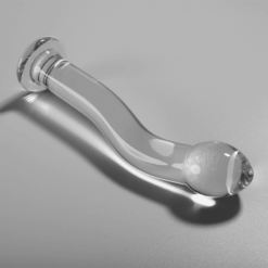 Comprar NEBULA SERIES BY IBIZA - MODELO 18 DILDO CRISTAL TRANSPARENTE 18.5 CM -O- 3.5 CM al mejor precio - Envíos Discretos