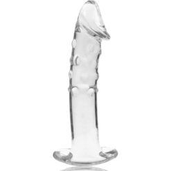 Comprar NEBULA SERIES BY IBIZA - MODELO 19 DILDO CRISTAL TRANSPARENTE 18.5 CM -O- 4 CM al mejor precio - Envíos Discretos