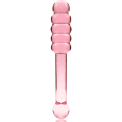 Comprar NEBULA SERIES BY IBIZA - MODELO 20 DILDO CRISTAL ROSA 20.5 CM -O- 3 CM al mejor precio - Envíos Discretos