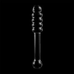 Comprar NEBULA SERIES BY IBIZA - MODELO 20 DILDO CRISTAL TRANSPARENTE 20.5 CM -O- 3 CM al mejor precio - Envíos Discretos