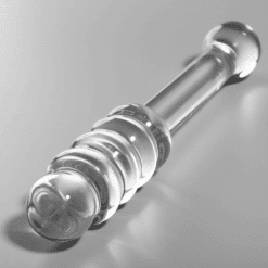 Comprar NEBULA SERIES BY IBIZA - MODELO 20 DILDO CRISTAL TRANSPARENTE 20.5 CM -O- 3 CM al mejor precio - Envíos Discretos