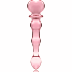 Comprar NEBULA SERIES BY IBIZA - MODELO 21 DILDO CRISTAL ROSA 20.5 CM -O- 3.5 CM al mejor precio - Envíos Discretos