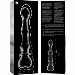 Comprar NEBULA SERIES BY IBIZA - MODELO 21 DILDO CRISTAL TRANSPARENTE 20.5 CM -O- 3.5 CM al mejor precio - Envíos Discretos