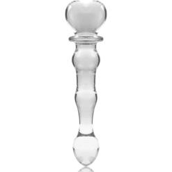 Comprar NEBULA SERIES BY IBIZA - MODELO 21 DILDO CRISTAL TRANSPARENTE 20.5 CM -O- 3.5 CM al mejor precio - Envíos Discretos
