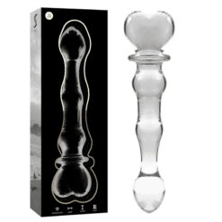 Comprar NEBULA SERIES BY IBIZA - MODELO 21 DILDO CRISTAL TRANSPARENTE 20.5 CM -O- 3.5 CM al mejor precio - Envíos Discretos