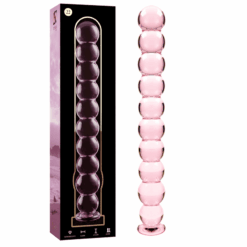 Comprar NEBULA SERIES BY IBIZA - MODELO 22 DILDO CRISTAL ROSA 21.5 CM -O- 2.5 CM al mejor precio - Envíos Discretos