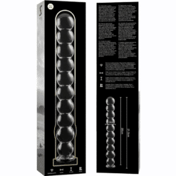 Comprar NEBULA SERIES BY IBIZA - MODELO 22 DILDO CRISTAL TRANSPARENTE 21.5 CM -O- 2.5 CM al mejor precio - Envíos Discretos