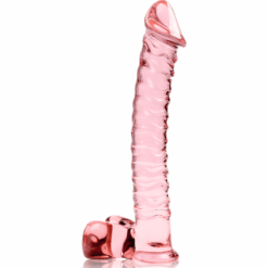 Comprar NEBULA SERIES BY IBIZA - MODELO 23 DILDO CRISTAL ROSA 21.5 CM -O- 4 CM al mejor precio - Envíos Discretos