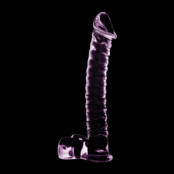 Comprar NEBULA SERIES BY IBIZA - MODELO 23 DILDO CRISTAL ROSA 21.5 CM -O- 4 CM al mejor precio - Envíos Discretos