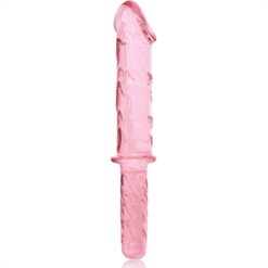 Comprar NEBULA SERIES BY IBIZA - MODELO 24 DILDO CRISTAL ROSA 28.5 CM -O- 5 CM al mejor precio - Envíos Discretos
