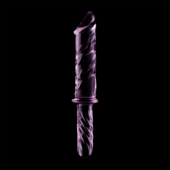 Comprar NEBULA SERIES BY IBIZA - MODELO 24 DILDO CRISTAL ROSA 28.5 CM -O- 5 CM al mejor precio - Envíos Discretos