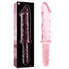 Comprar NEBULA SERIES BY IBIZA - MODELO 24 DILDO CRISTAL ROSA 28.5 CM -O- 5 CM al mejor precio - Envíos Discretos