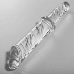 Comprar NEBULA SERIES BY IBIZA - MODELO 24 DILDO CRISTAL TRANSPARENTE 28.5 CM -O- 5 CM al mejor precio - Envíos Discretos
