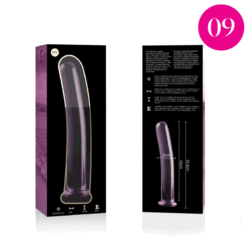 Comprar NEBULA SERIES BY IBIZA - MODELO 9 DILDO CRISTAL ROSA 15.5 CM -O- 2.5 CM al mejor precio - Envíos Discretos