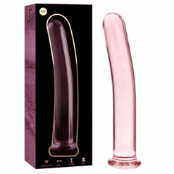 Comprar NEBULA SERIES BY IBIZA - MODELO 9 DILDO CRISTAL ROSA 15.5 CM -O- 2.5 CM al mejor precio - Envíos Discretos