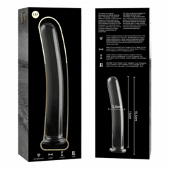 Comprar NEBULA SERIES BY IBIZA - MODELO 9 DILDO CRISTAL TRANSPARENTE 15.5 CM -O- 2.5 CM al mejor precio - Envíos Discretos