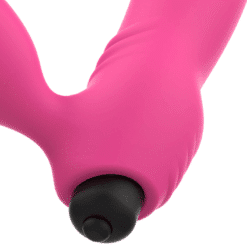 Comprar OHMAMA - BIX VIBRADOR DOBLE ESTIMULACIÓN XMAS EDITION ROSA al mejor precio - Envíos Discretos