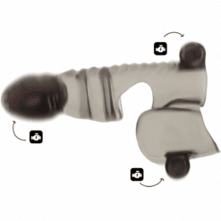 Comprar OHMAMA - FUNDA PENE Y TESTÍCULOS 3 MOTORES al mejor precio - Envíos Discretos