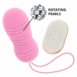 Comprar OHMAMA - HUEVO CONTROL REMOTO 7 MODOS ROTACION ROSA al mejor precio - Envíos Discretos
