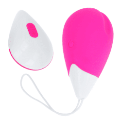 Comprar OHMAMA - HUEVO VIBRADOR 10 MODOS ROSA Y BLANCO al mejor precio - Envíos Discretos