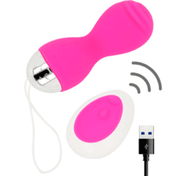 Comprar OHMAMA - HUEVO VIBRADOR RECARGABLE FLEXIBLE al mejor precio - Envíos Discretos
