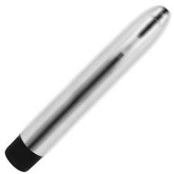Comprar OHMAMA - VIBRADOR CLASICO SILVER 17.5 CM al mejor precio - Envíos Discretos
