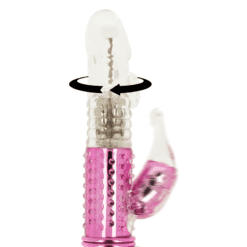 Comprar OHMAMA - VIBRADOR CON FUNCION ROTACION Y ESTIMULADOR CLITORIS al mejor precio - Envíos Discretos