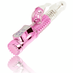 Comprar OHMAMA - VIBRADOR CON FUNCION ROTACION Y ESTIMULADOR CLITORIS al mejor precio - Envíos Discretos