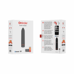 Comprar ONINDER - BERLIN BALA VIBRADORA NEGRO - APP GRATUITA al mejor precio - Envíos Discretos