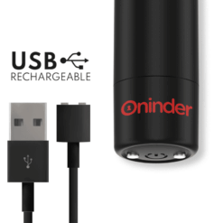 Comprar ONINDER - BERLIN BALA VIBRADORA NEGRO - APP GRATUITA al mejor precio - Envíos Discretos
