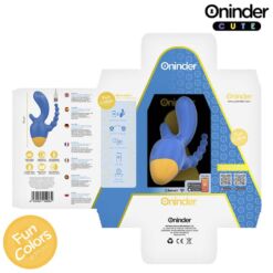 Comprar ONINDER CUTE - LOVE 3 SOME TRIPLE VIBRADOR - APP MUNDIAL GRATUITA al mejor precio - Envíos Discretos