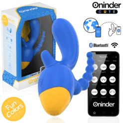 Comprar ONINDER CUTE - LOVE 3 SOME TRIPLE VIBRADOR - APP MUNDIAL GRATUITA al mejor precio - Envíos Discretos