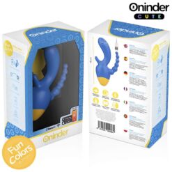 Comprar ONINDER CUTE - LOVE 3 SOME TRIPLE VIBRADOR - APP MUNDIAL GRATUITA al mejor precio - Envíos Discretos