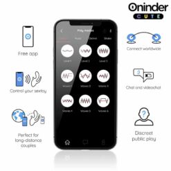 Comprar ONINDER CUTE - LOVE 3 SOME TRIPLE VIBRADOR - APP MUNDIAL GRATUITA al mejor precio - Envíos Discretos