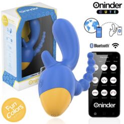 Comprar ONINDER CUTE - LOVE 3 SOME TRIPLE VIBRADOR - APP MUNDIAL GRATUITA al mejor precio - Envíos Discretos