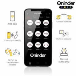 Comprar ONINDER CUTE - LOVE BUDDY MASTER VIBRADOR PUNTO G - APP MUNDIAL GRATUITA al mejor precio - Envíos Discretos