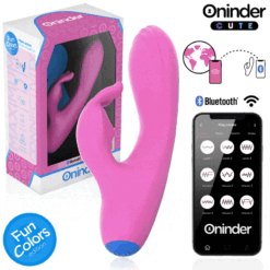 Comprar ONINDER CUTE - LOVE BUNNY VIBRADOR PUNTO G Y CLITORIS - APP MUNDIAL GRATUITA al mejor precio - Envíos Discretos