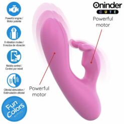 Comprar ONINDER CUTE - LOVE BUNNY VIBRADOR PUNTO G Y CLITORIS - APP MUNDIAL GRATUITA al mejor precio - Envíos Discretos